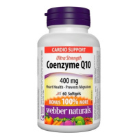 Webber Naturals Coenzyme Q10 400mg cps.60