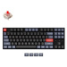 Keychron K8 Pro QMK TKL Hot-Swappable Gateron G Pro Mechanical Red, Black - US