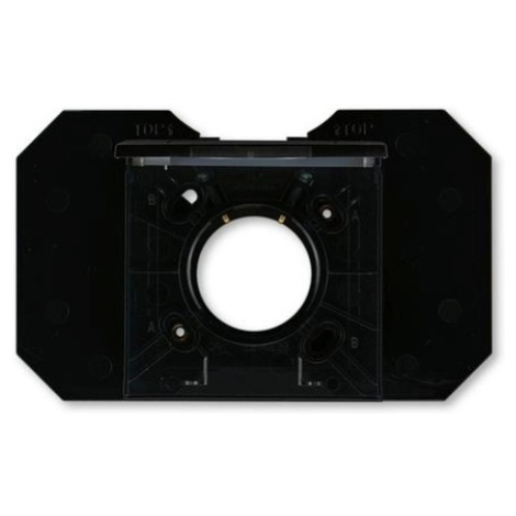ABB Levit M zásuvka centrálního vysávání onyx/kouřová černá 5530H-C67107 63