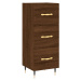 vidaXL Skříň highboard hnědý dub 34,5 x 34 x 180 cm kompozitní dřevo