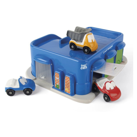 DANTOY fun Cars myčka se 3 autíčky 4ks 12m+