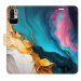 iSaprio Flip pouzdro Colourful Marble pro Xiaomi Redmi Note 10 5G