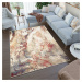 Designový koberec s abstraktním vzorem do obývacího pokoje