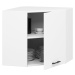 Ak furniture Kuchyňská skříňka Olivie W 60/60 cm cm bílá - závěsná rohová