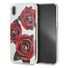 Kryt Guess iPhone Xs Max Transparent Hard Case Flower Desire Red Roses (GUHCI65ROSTR)