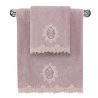 Soft Cotton Malý ručník Destan 30 × 50 cm, fialová