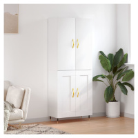 vidaXL Skříň highboard bílá 69,5 x 34 x 180 cm kompozitní dřevo