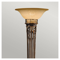 FEISS Stojací lampa osvětlující strop Opera 189cm zlatá