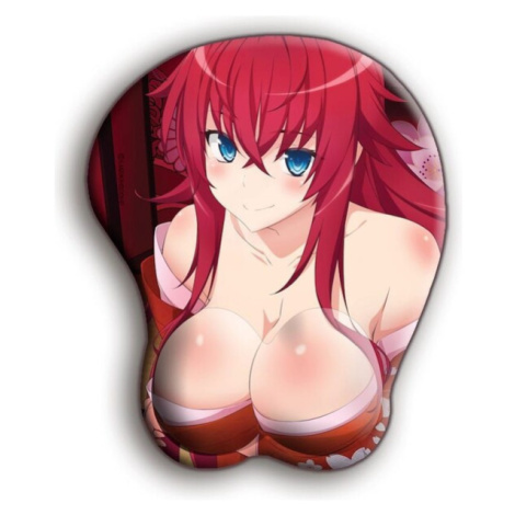 Herní podložka pod myš Highschool DxD – Rias s 3D podpěrkou zápěstí Sakami Merchandise