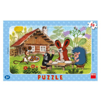 Dino Puzzle Krteček na návštěvě 15 dílků