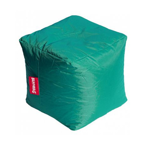 Modro zelený sedací vak BeanBag Cube FOR LIVING