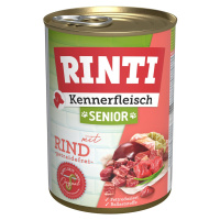 Rinti Kennerfleisch SENIOR s hovězím masem 12 × 400 g