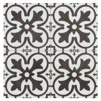 Dlažba Geotiles Boulevard negro 45x45 cm mat BOULEVARDNE