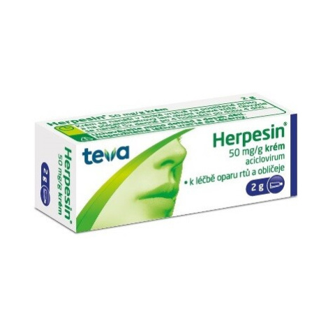 HERPESIN 50MG/G CRM 2G