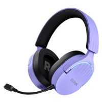 Trust GXT491P FAYZO WIRELESS HEADSET fialová