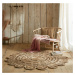 Flair Rugs koberce Kusový koberec Handmade Jute Eden kruh - 150x150 (průměr) kruh cm