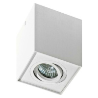 Stropní bodové přisazené svítidlo AZzardo Eloy 1 white AZ0929 GU10 1x50W IP20 9,5cm hranaté bílé