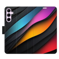 iSaprio Flip pouzdro Color Waves pro Samsung Galaxy A35 5G