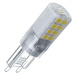 EMOS LED žárovka Classic JC / G9 / 2,5 W (32 W) / 350 lm / teplá bílá ZQ9535