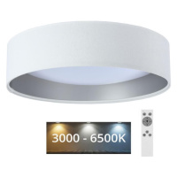 LED Stmívatelné stropní svítidlo SMART GALAXY LED/24W/230V bílá/stříbrná + DO