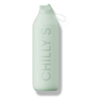 Chilly's Bottles Termoláhev jemná zelená 1000ml, edice Series 2 Flip