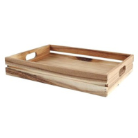 Bedýnka dřevěná ke stojanu 226619030 42 × 30 × 7 cm