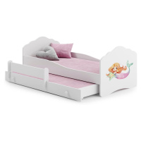 ArtAdrk Dětská postel CASIMO II | s přistýlkou Provedení: Mořská panna