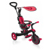 GLOBBER - Tříkolka EXPLORER TRIKE 4 IN 1 Red