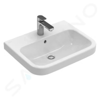 VILLEROY & BOCH Architectura Umyvadlo 550x470 mm, s přepadem, otvor pro baterii, alpská bílá 418