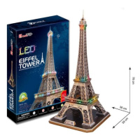 Puzzle 3D Eiffelova věž/led - 82 dílků