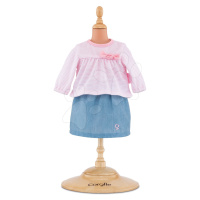 Oblečení sada Top & Skirt Bébé Corolle pro 30cm panenku od 18 měsíců