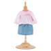 Oblečení sada Top & Skirt Bébé Corolle pro 30cm panenku od 18 měsíců