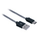 SOLIGHT SSC1602 USB-C kabel, USB 2.0 A konektor - USB-C 3.1 konektor, blistr, 2m