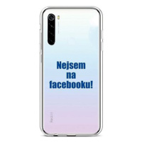 TopQ Xiaomi Redmi Note 8T silikon Nejsem na Facebooku 46483