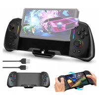 Rgb Ovladač Pro Nintendo Switch/switch Oled Se 4 Světelnými Režimy Ergonomický