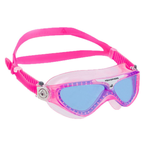 Aquaphere Vista Junior - dětské plavecké brýle Barva: Modrá / růžová / růžová