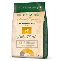 Fitmin Dog Mini Performance Lamb With Beef 2,5 kg