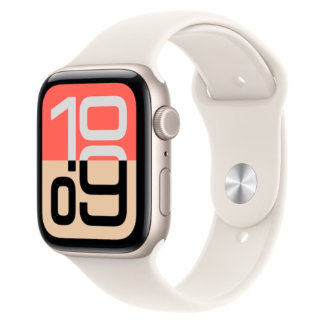Apple Watch SE 3 GPS + Cellular 40mm hvězdně bílé hliníkové pouzdro s hvězdně bílým sportovním ř