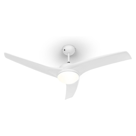 Klarstein Figo, bílý, stropní ventilátor, 52 ", 55 W, stropní lampa, 2 x 42 W, dálkový ovladač