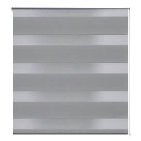 Roleta den a noc \ Zebra \ Twinroll 50x100 cm šedá