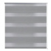 Roleta den a noc \ Zebra \ Twinroll 50x100 cm šedá