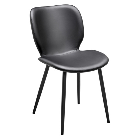 Židle Iery - Černá Koženka Möbelix