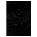 Fotografie Black cloth swirls simulation background, Flavio Coelho, (30 x 40 cm)