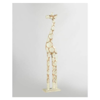 Dřevěná dekorace žirafa 77cm