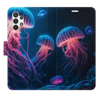 iSaprio flip pouzdro Jellyfish pro Samsung Galaxy A32