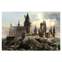 Plakát, Obraz - Harry Potter - Hogwarts, 120x80 cm