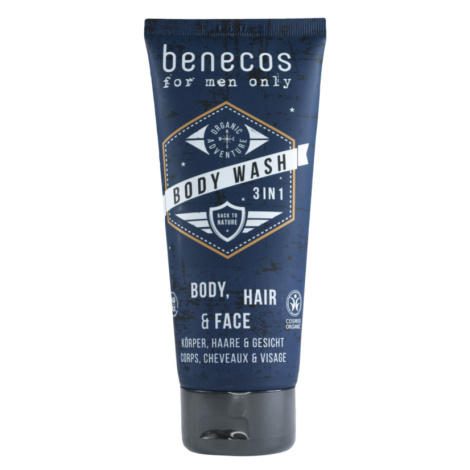 Benecos Sprchový gel 3v1 MEN 200 ml
