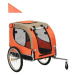Shumee Vozík za kolo pro psa oranžovo-hnědý