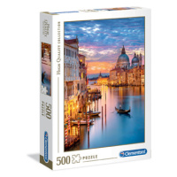 Puzzle 500 dílků Osvětlení Benátek