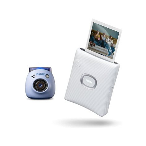 Fujifilm instax SQ Link White + Fujifilm Instax Pal Blue